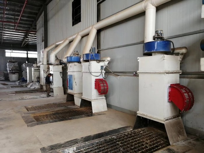 除塵防爆設備:無焰泄放裝置安裝實例2